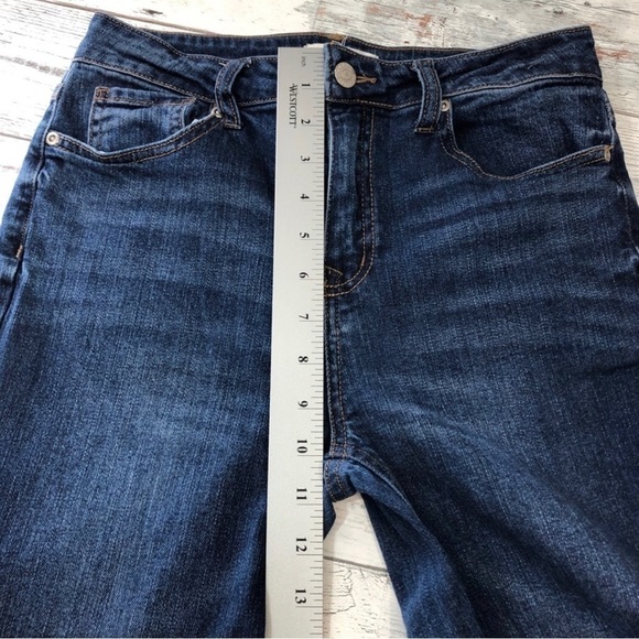 Harper Heritage High RiseDistressed Straight Frayed Hem Jeans size 27 - Picture 4 of 11